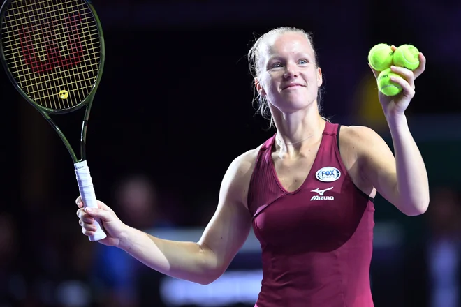 Kiki Bertens je priložnost na mastersu dobila šele po odpovedi Simone Halep. FOTO: AFP