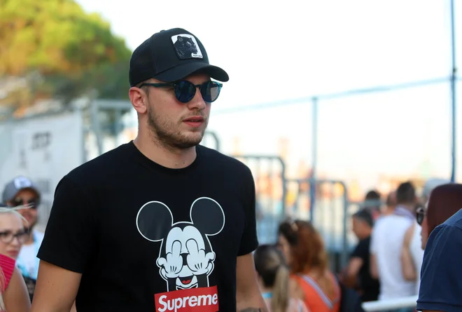 Luka Dončič bi se gotovo dobro znašel v Disneyjevem parku. FOTO: Cropix