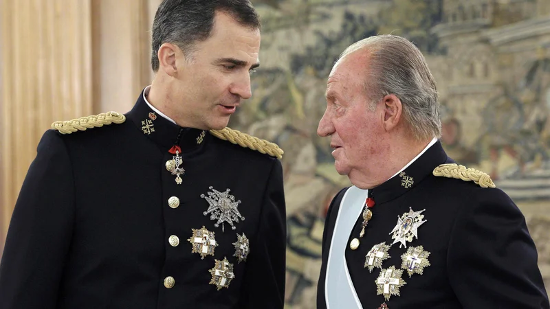 Fotografija: Juan Carlos je junija 2014 predal prestol sinu Filipu VI. Foto: Reuters