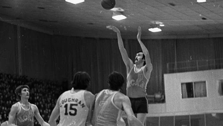 Fotografija: Sergej Belov je več kot desetletje blestel v dresu slovitega moskovskega kluba. FOTO: cskabasket.com