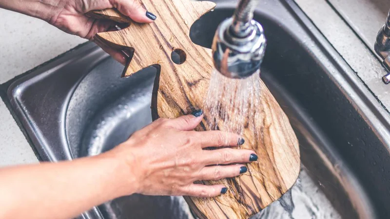 Fotografija: Kljub temu, da desko še tako skrbno čistite, se ta sčasoma navzame določenih vonjav in sokov živil. FOTO: Shutterstock