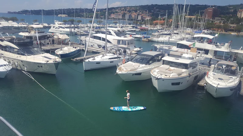 Fotografija: V Marini Portorož se zavedajo, da bo gostov letos precej manj kot ponavadi. FOTO: Boris Šuligoj/Delo