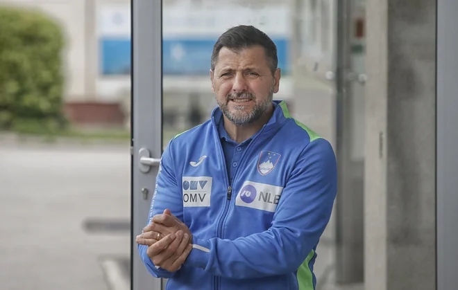 Selektor Ljubomir Vranješ tudi tokrat v Ljubljani ničesar ni prepustil naključju. FOTO: Blaž Samec