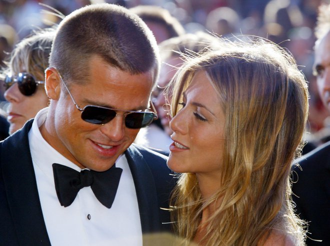 Z Jennifer Aniston sta se razšla leta 2005. Vzrok: Angelina Jolie. FOTO: Reuters