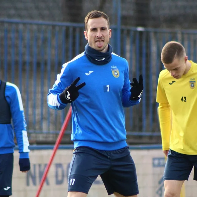 Matic Fink komaj čaka na prvo tekmo proti Mariboru. FOTO: NK Domžale