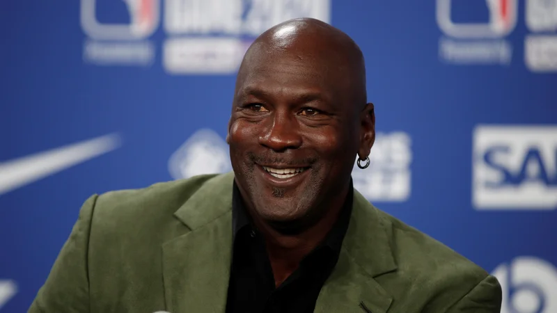 Fotografija: Vse, česar se dotakne Michael Jordan, se spremeni v zlato. FOTO: Reuters