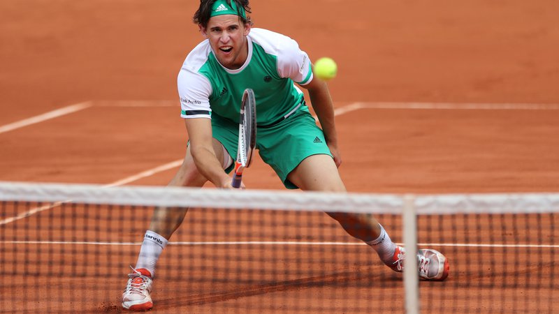 Fotografija: Avstrijec Dominic Thiem je tretjeuvrščeni igralec svetovne teniške lestvice. FOTO: Reuters