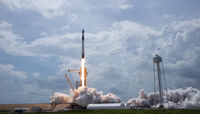 Izstrelitev je bila težko pričakovana. FOTO: Bill Ingalls/NASA/AFP