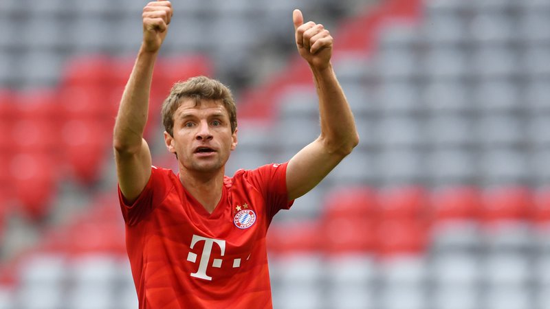 Fotografija: Thomas Müller, star 30 let, je od sezone 2009/10 pri Bayernu nepogrešljiv. FOTO: Reuters