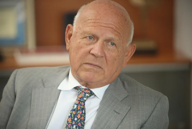 Janez Kocijančič je bil pravnik, politik, nekdanji predsednik OKS in poslovnež. FOTO: Jure Eržen