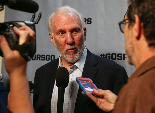 Gregg Popovich slovi kot človek, ki se glasno zavzema za pravico. FOTO: USA Today Sports