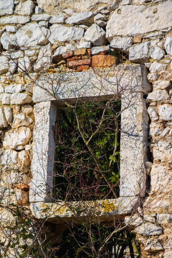 Ostanki, ki pričajo o življenju nekoč. FOTO: Aleš Nosan