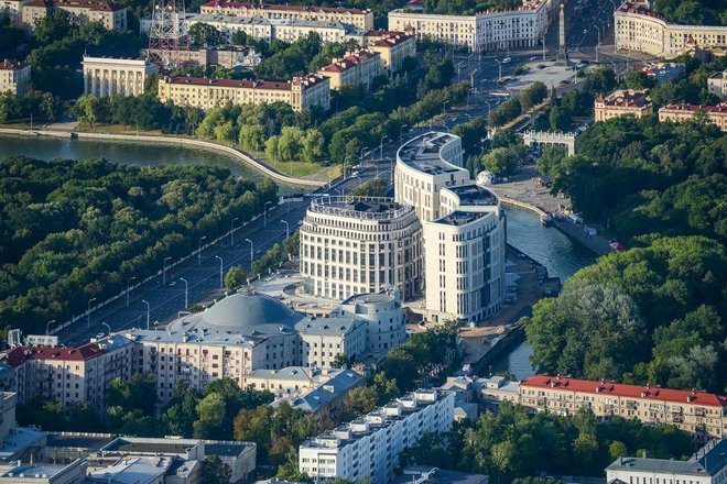 Minsk je sodobna evropska metropola, evropske igre pa so tam doživele izjemen odmev. FOTO: Riko Ribnica