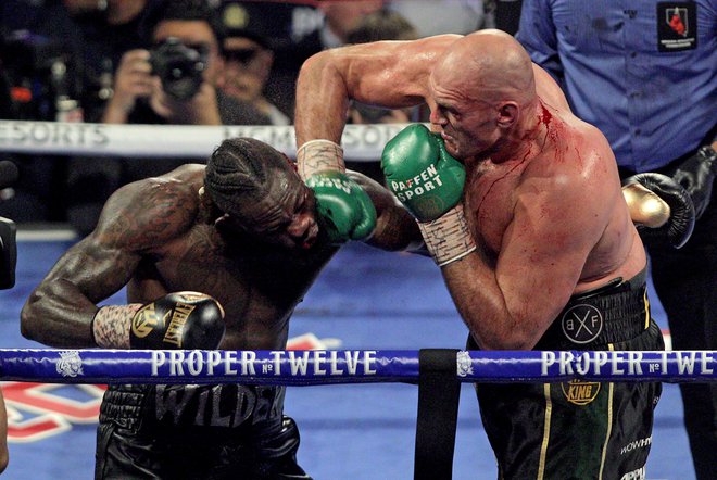 Tyson Fury je svetovni prvak v težki kategoriji. FOTO: AFP 