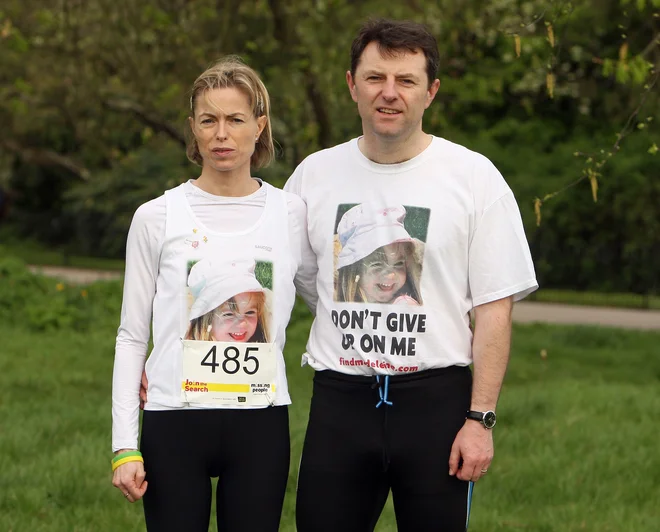 Kate in Gerry McCann upata, da ju bodo novi izsledki pripeljali do resnice. FOTO: Dominic Lipinski/AFP