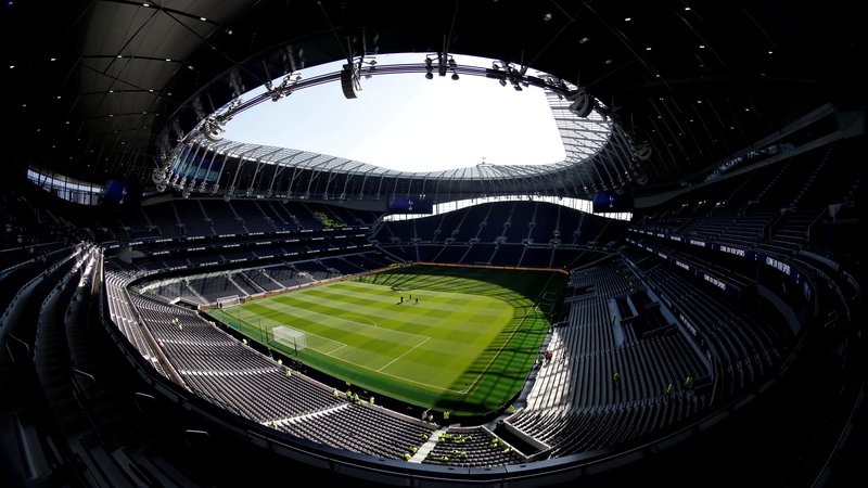 Fotografija: Štadion moštva Tottenham Hotspur je ostal brez številnih prihodkov zaradi odpovedi tekem, koncertov in drugih prireditev. FOTO: Reuters