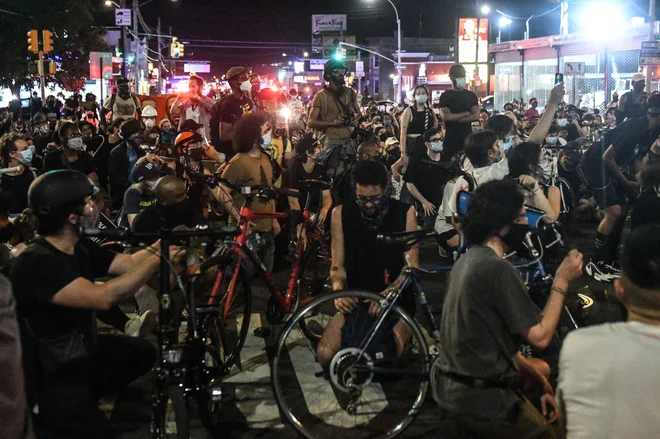 Protest v Brooklynu. FOTO: Stephanie Keith/AFP
