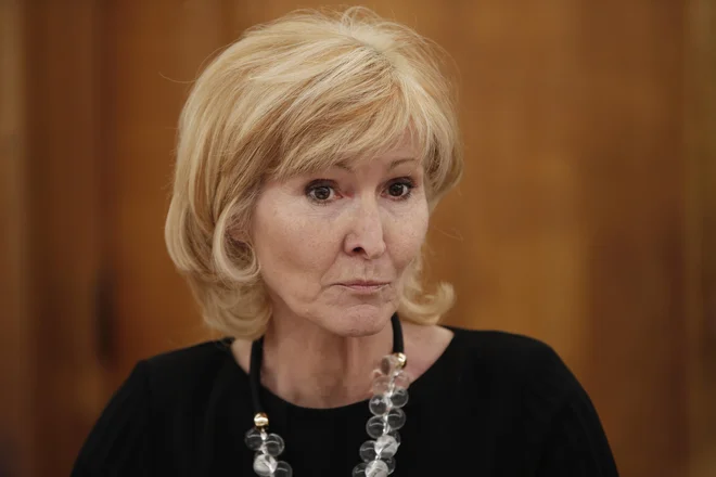 Ministrica za pravosodje Lilijana Kozlovič: &raquo;Zapor mora postati zadnja možnost kot način izvršitve kazenske sankcije.&laquo; FOTO: Jure Eržen/Delo