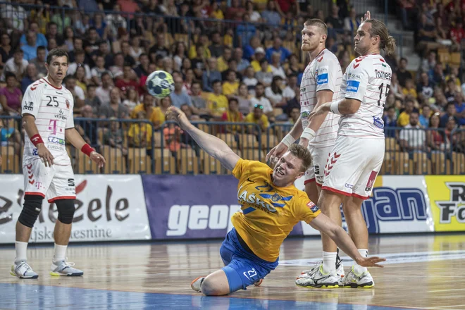 Kristjan Horžen je bil med boljšimi v celjski zasedbi. FOTO: Voranc Vogel