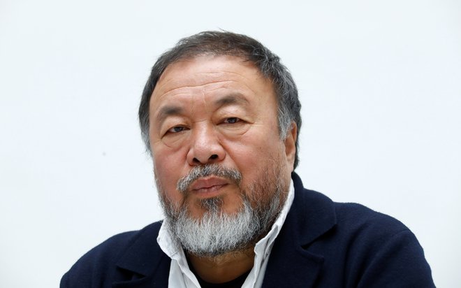 Kitajski umetnik in aktivist Ai Weiwei. FOTO: Ralph Orlowski/Reuters