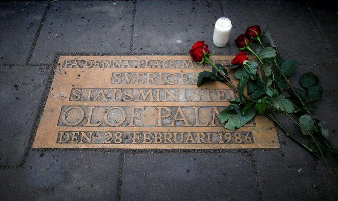 Olof Palme je bil ubit 28. februarja 1986. FOTO: Bob Strong/Reuters