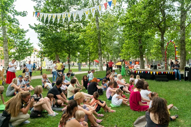 Junij v Ljubljani Foto Mol