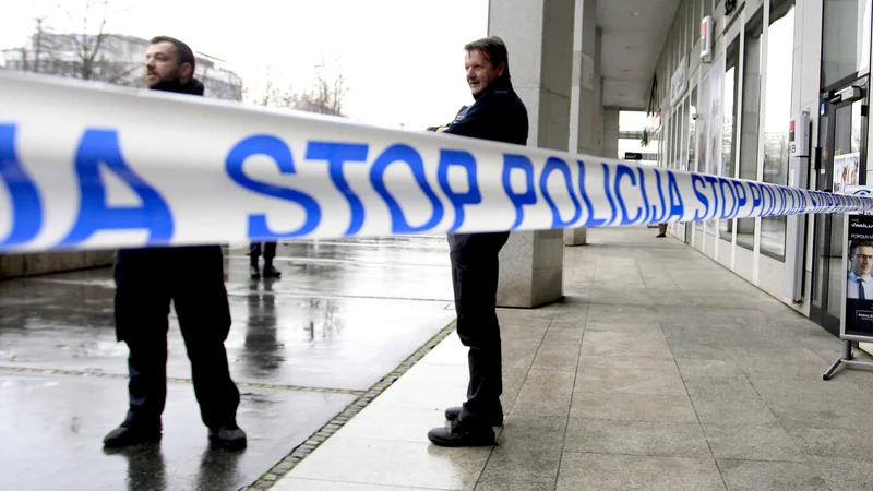 Fotografija: Policija obžaluje, da je prišlo do dogodka in to nesprejemljivo dejanje ostro obsoja. FOTO: Roman Šipić/Delo