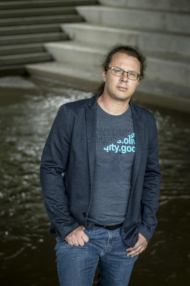 Dr. Luka Omladič, filozof, naravovarstvenik. Z njim se je pogovarjal Janez Markeš. FOTO: Voranc Vogel/Delo