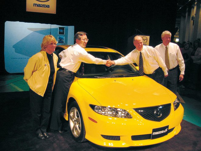 Mazda 6 prve generacije je podjetju velik uspeh prinesla tudi v Evropi. FOTO: Mazda