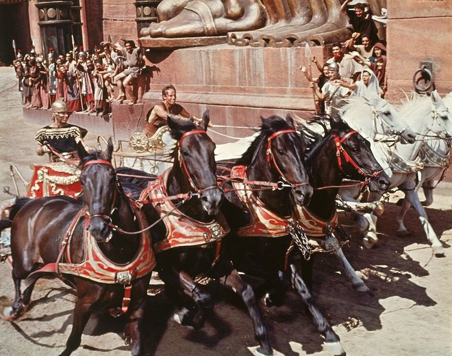 Zgodovinski spektakel Ben Hur je osvojil kar enajst oskarjev. FOTO: Promocijsko gradivo