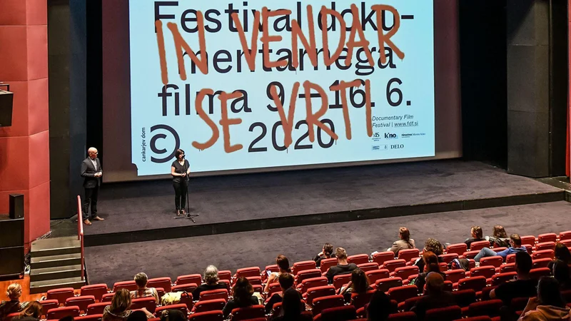 Fotografija: Odprtje 22. Festivala dokumentarnega filma. FOTO: Iztok Dimc