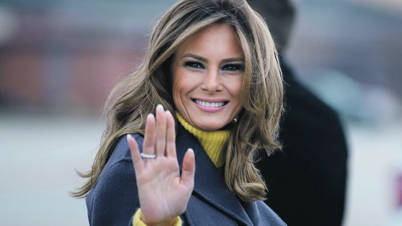 Fotografija: Melania Trump. FOTO: Brendan Smialowski/AFP