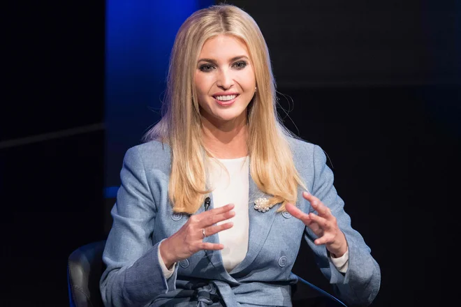 Prva hči Ivanka Trump. FOTO: Jim Watson/AFP