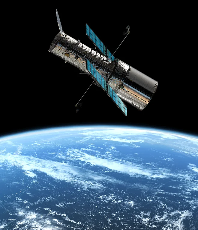 Po Edwinu Hubblu je poimenovan tudi teleskop Hubble. FOTO: Nasa European Space Agency