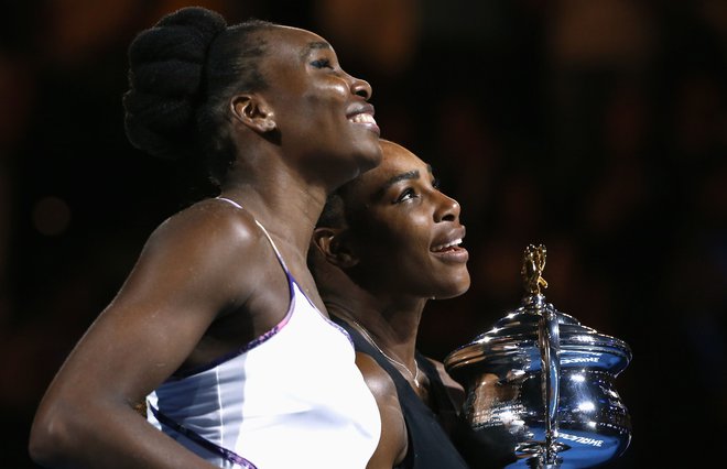 Sestri Venus in Serena Williams sta največji prijateljici in tekmici. FOTO: Reuters