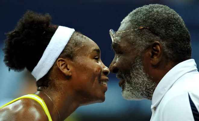 Oče Richard Williams je najbolj zaslužen za uspeh teniške dinastije Williams. FOTO: Reuters