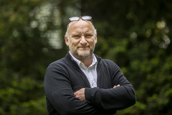 &raquo;Danes gre za široko zastavljeno, skoraj religiozno fronto ideološke propagande, v kateri so profesorji duhovniki, ki slavijo kulturni marksizem,&laquo; meni Kočica. FOTO: Voranc Vogel/Delo