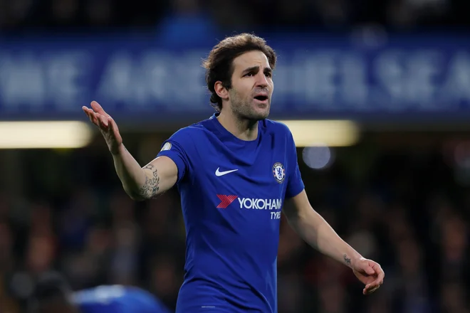 Fabregas je branil barve Chelseaja. FOTO: Reuters