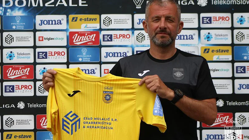 Dejan Djuranović je novi trener ob Kamniški Bistrici.&nbsp;FOTO: NK Domžale