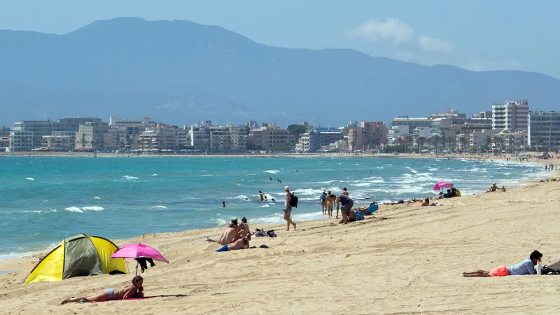 Fotografija: Nemci bodo ponovno preplavili Balearsko otočje. FOTO: Jaime Reina/Afp