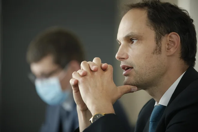 Zunanji minister Anže Logar danes odhaja na Dunaj. Jure Eržen/Delo