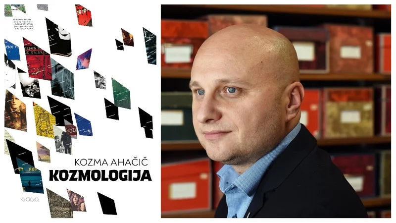 Fotografija: Kozma Ahačič bo predstavljal knjigo esejev Kozmologija. Foto Goga