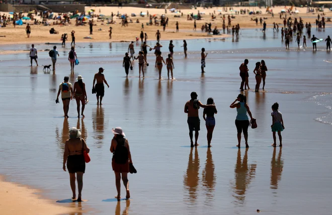 Portugalci so se nemara preveč sprostili. FOTO: Rafael Marchante/Reuters