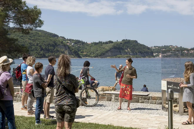 Andreja Palatinus iz GZS je razložila pravila sodelovanja v projektih. FOTO: Aleš Rosa