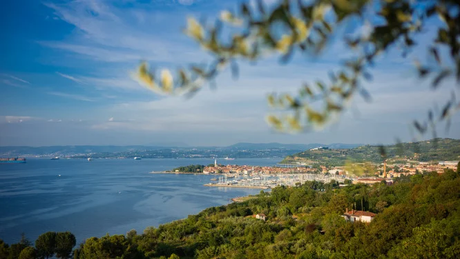 Fotografija: Od kod se tako lepo vidi Izola? FOTO: Vizitizola.si