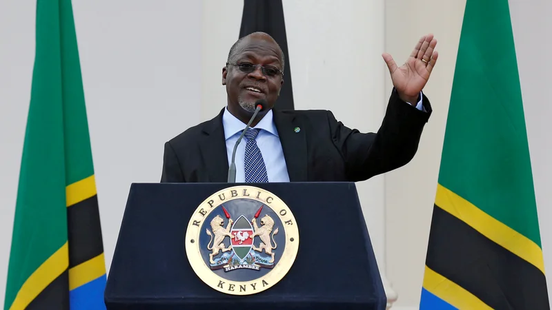 Fotografija: John Magufuli je na oblasti od leta 2015, njegova stranka od leta 1961. FOTO: Reuters