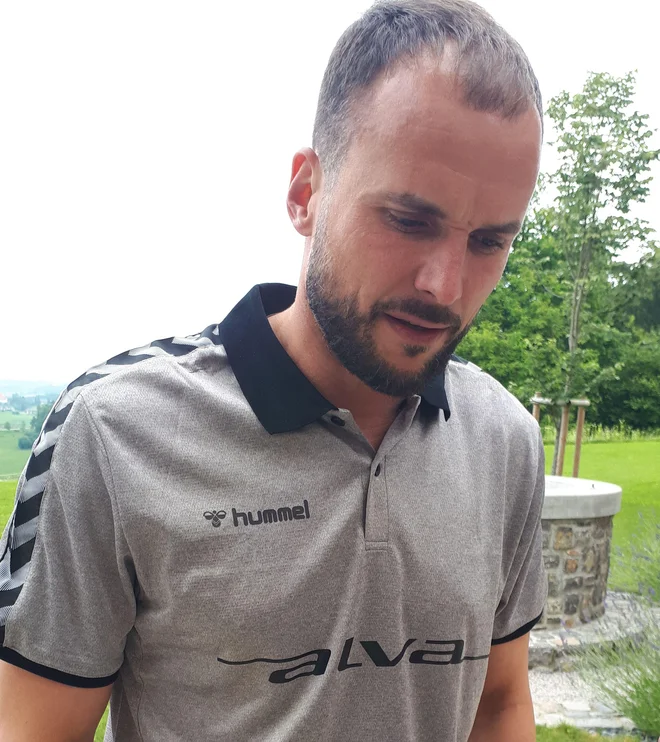 Uroš Zorman se je pojavil v opravi Trima. FOTO: pez