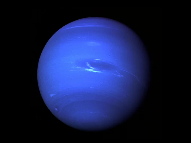 Voyager 2 ostaja edina sonda, ki je od blizu opazovala zadnji planet v osončju. FOTO:&nbsp;NASA/JPL