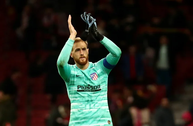 Jan Oblak je najboljši vratar na svetu, pravi tudi soigralec Mehičan Hector Herrera. FOTO: Reuters