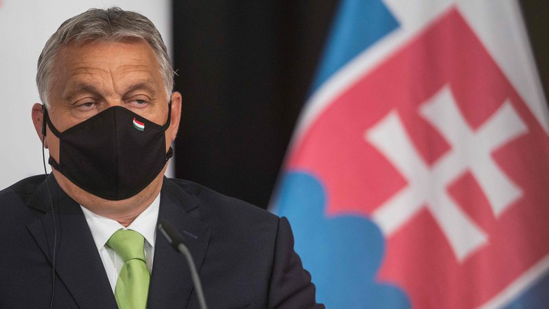 Fotografija: Madžarski premier je izgubi sodno bitko na Sodišču EU. FOTO: Michal Cizek/AFP